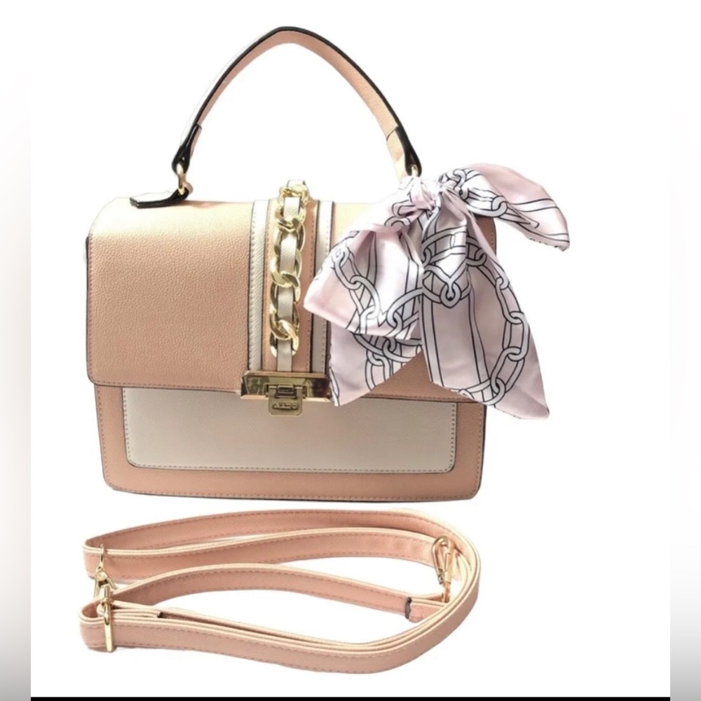 ALDO AnnieBrook Flap Satchel Crossbody Purse